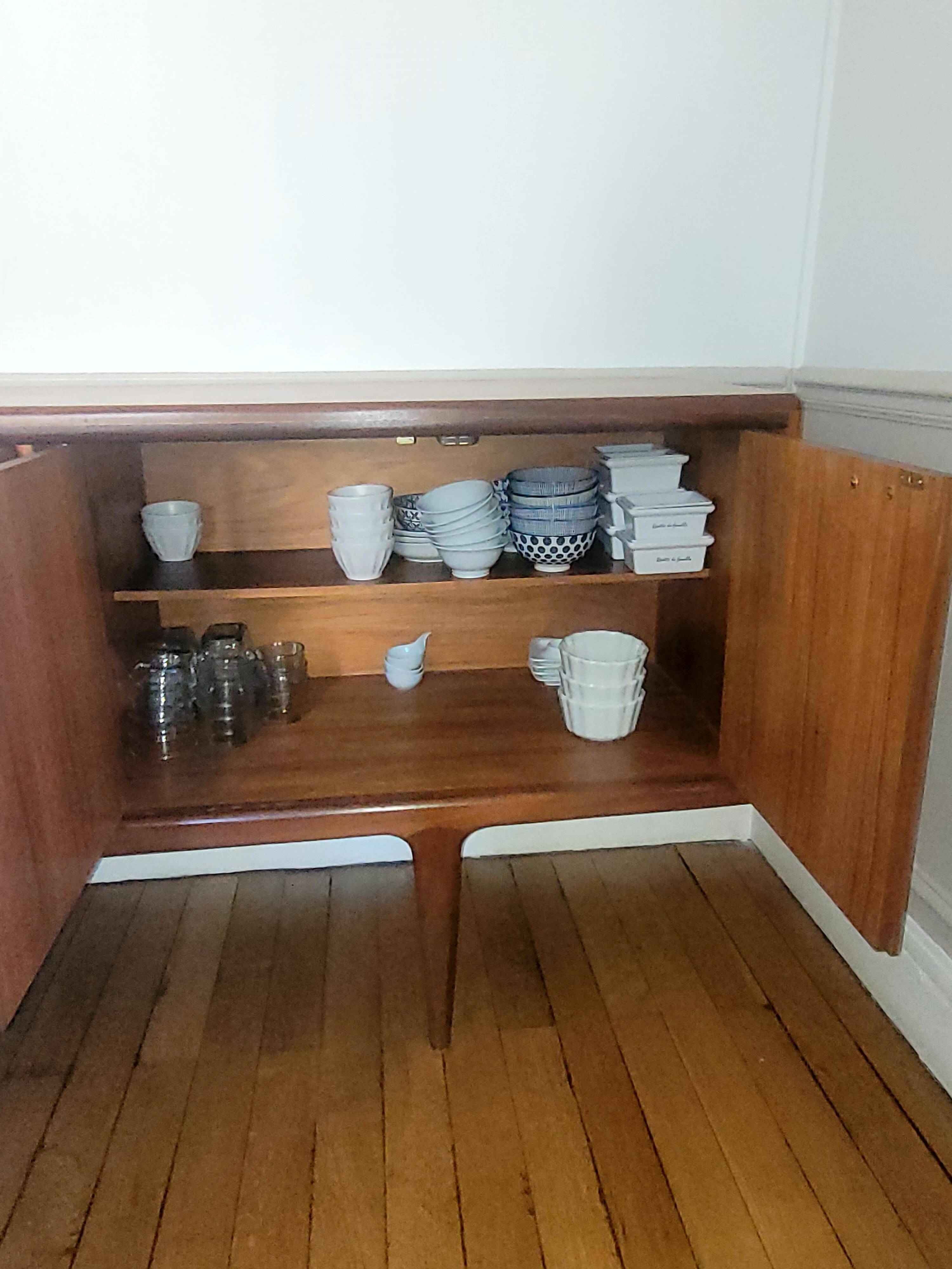 Vintage scandinavian enfilade