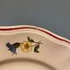 Set of 10 small plates Digoin Sarreguemines, Agreste model