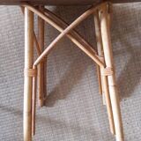 Rattan table