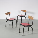 1950s children chair by Willy van der Meeren for Tubax, Belgium