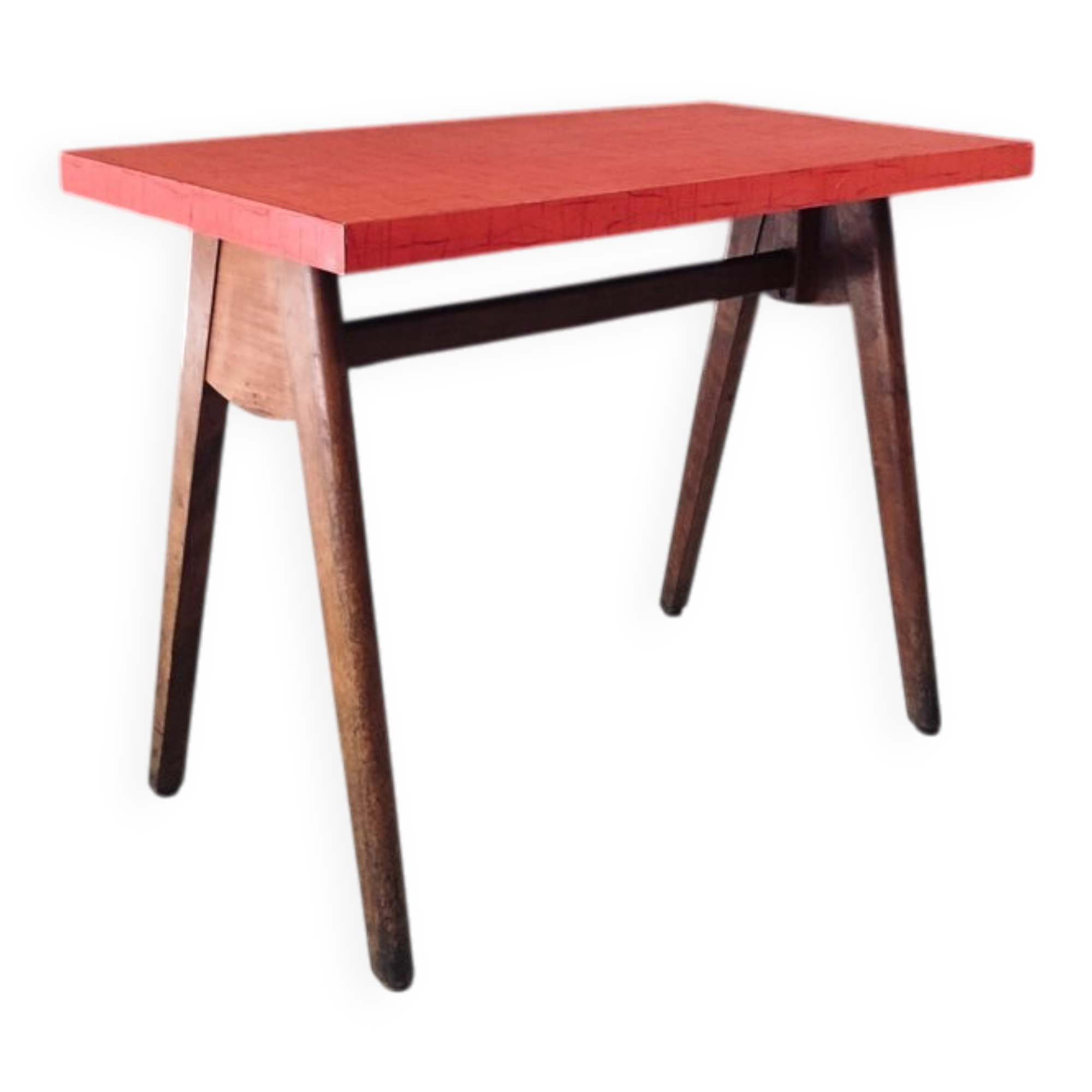 French Reconstruction Bistro Table, 1950s