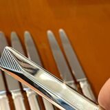 Christofle Atlantide model 12 table knives 24.5 cm very good condition