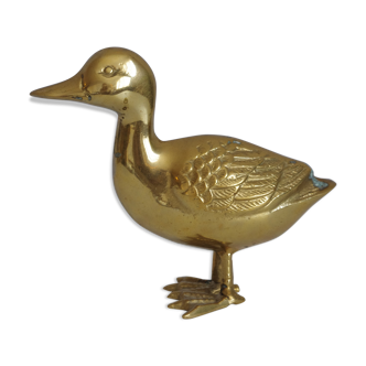 Canard en laiton vintage