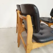 4 Scandinavian chairs, 1960