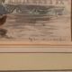 Jean Jacques GRUNENWALD (1911 - 1982) - Watercolor - Barge in Town