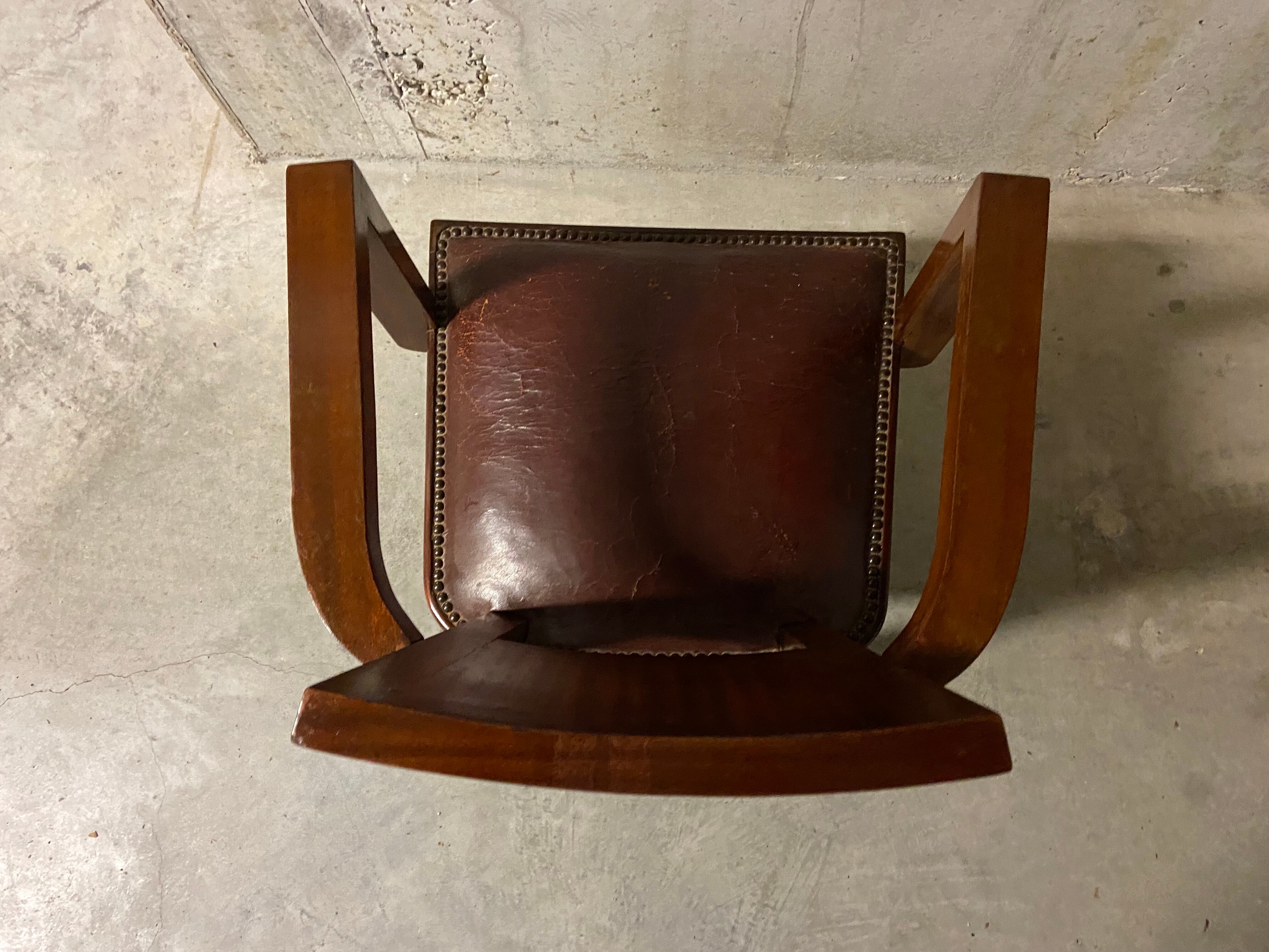 Bridge armchair 40s