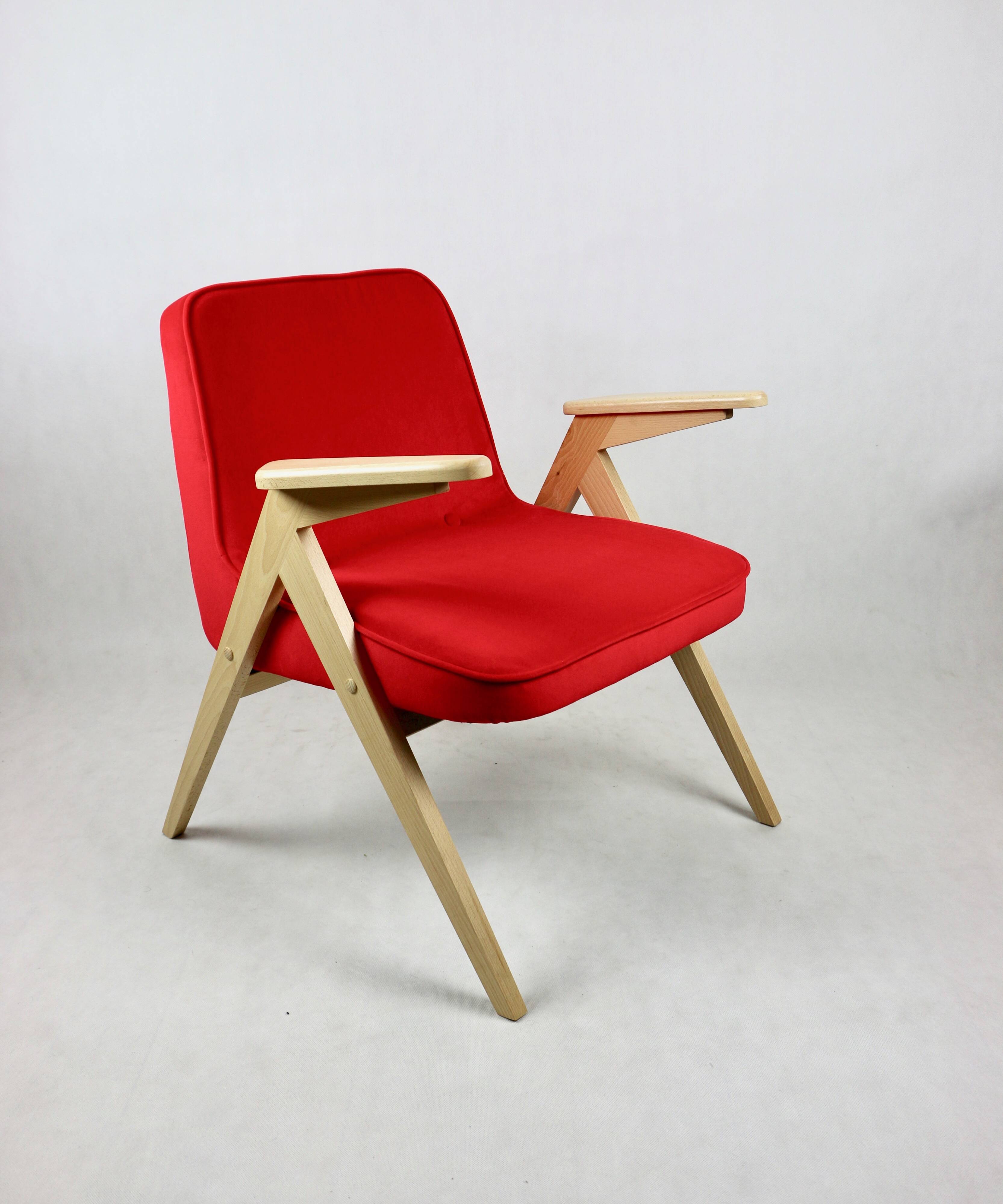 Fauteuil Red Bunny par Józef Chierowski
