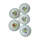 5 dessert plates St Amand