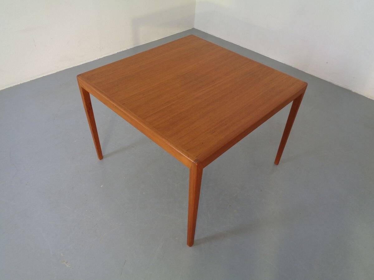 Danish Teak Coffee Table by Severin Hansen for Haslev Møbelsnedkeri, 1960s