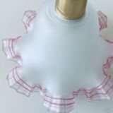 Telescopic wall light, brass and glass