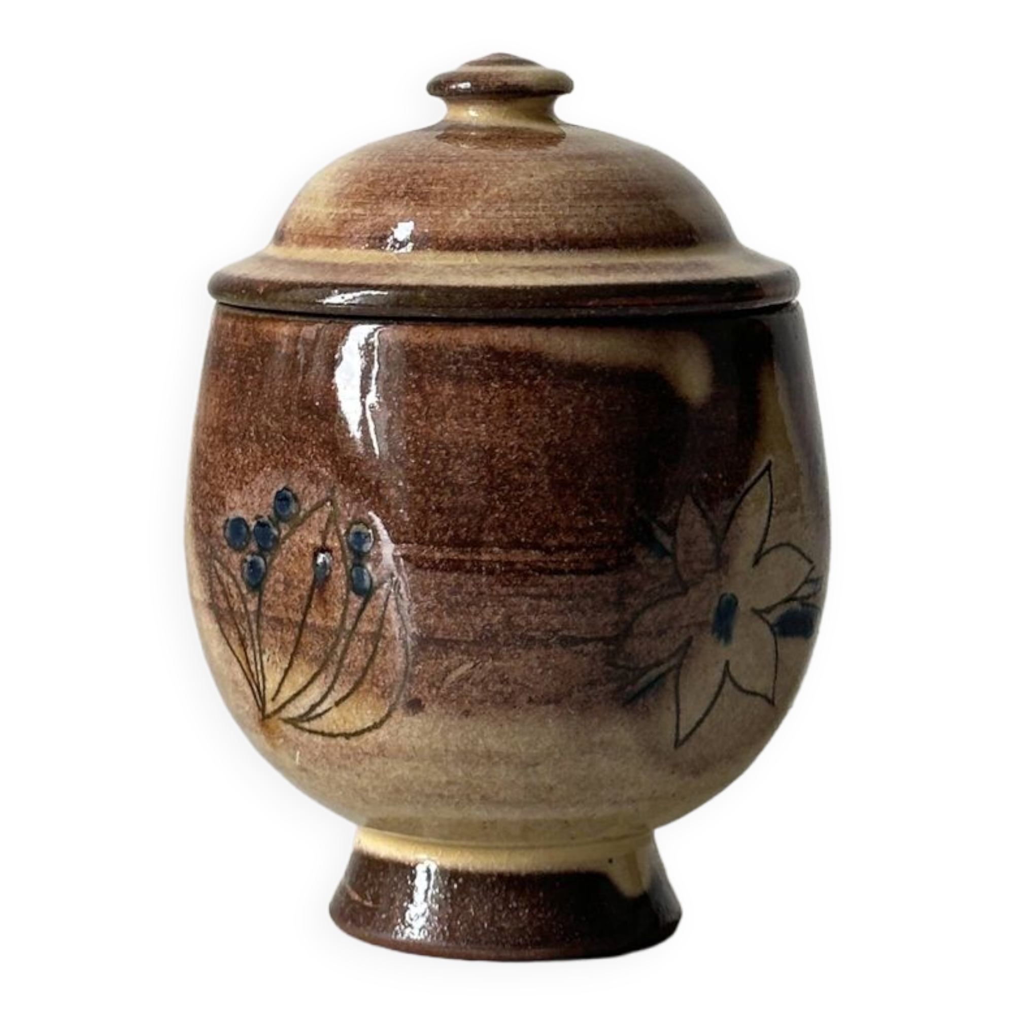 Small ceramic sugar bowl