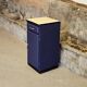 Small Mado kitchen unit from 1960 repainted in Sèvres blue