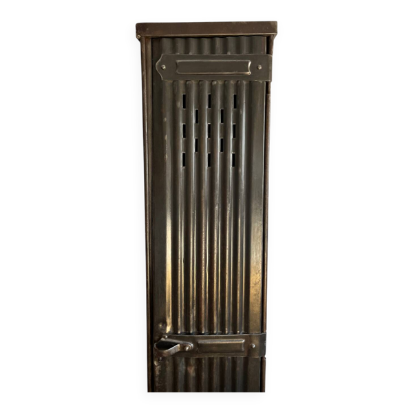 Ancien vestiaire Strafor 1 porte vintage industriel