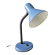 Vintage blue metal desk lamp