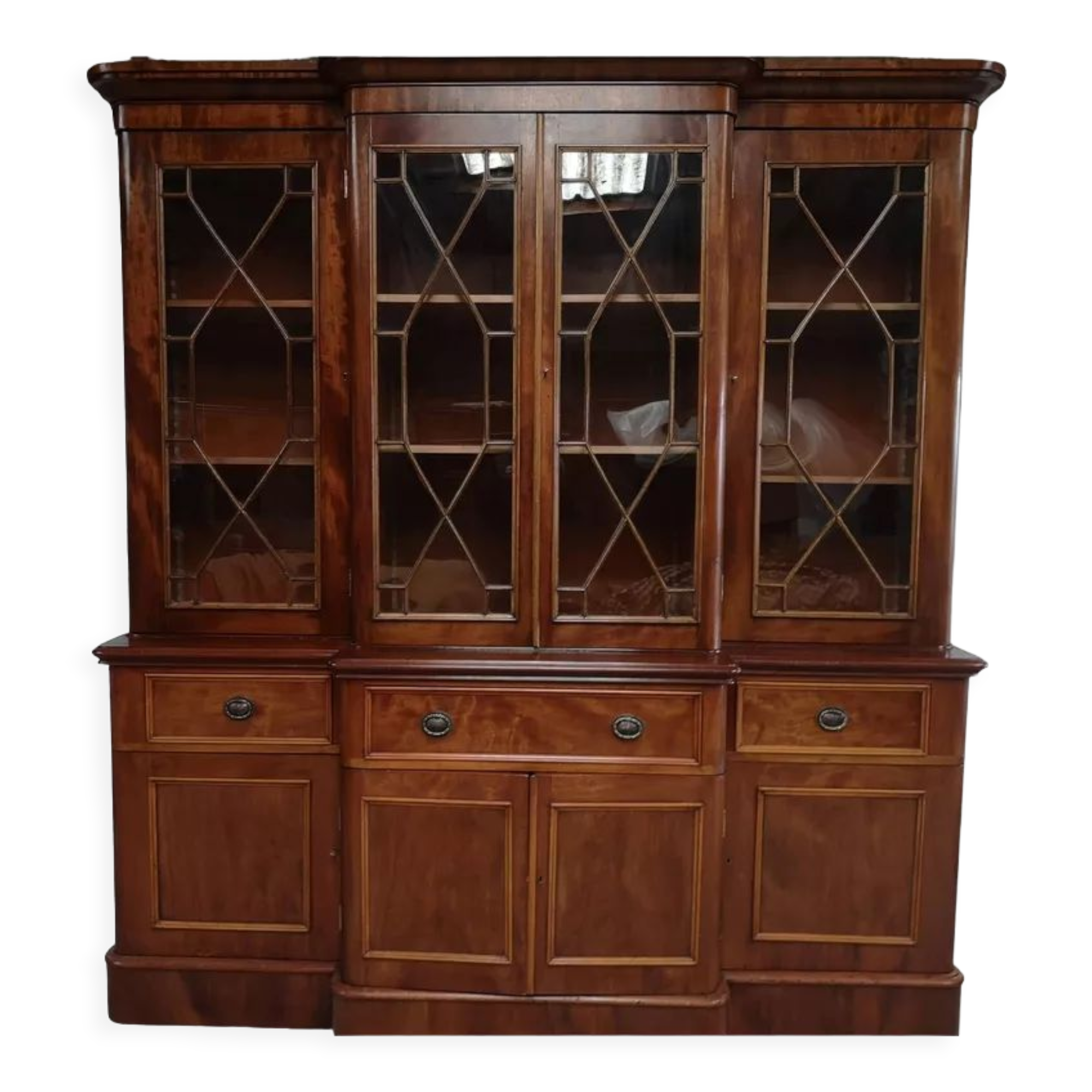 Library English secretary mahogany