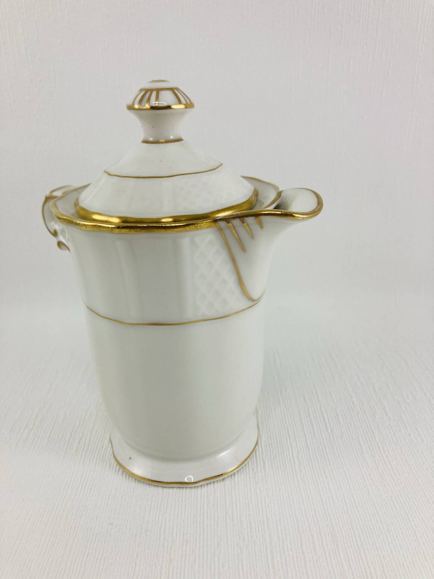 Pot à Lait Couvert Bernardaud B&C Limoges  Service Malmaison (1924)