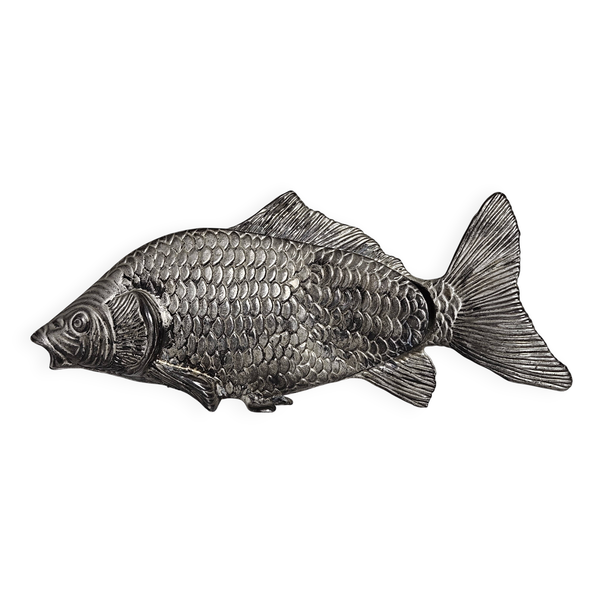 Porte courrier poisson Italie vintage
