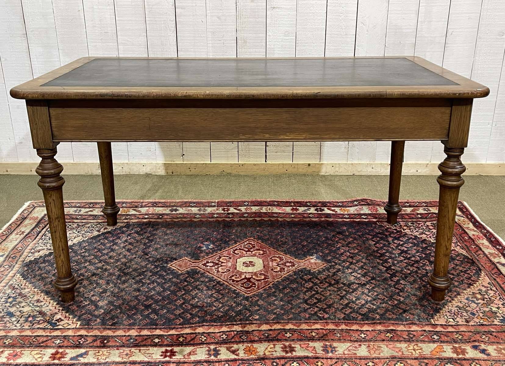 19th-century Victorian desk with writing surface