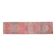 1970s Vintage Turkish Oushak Handmade Wool Cotton Pink Runner Rug 90x365