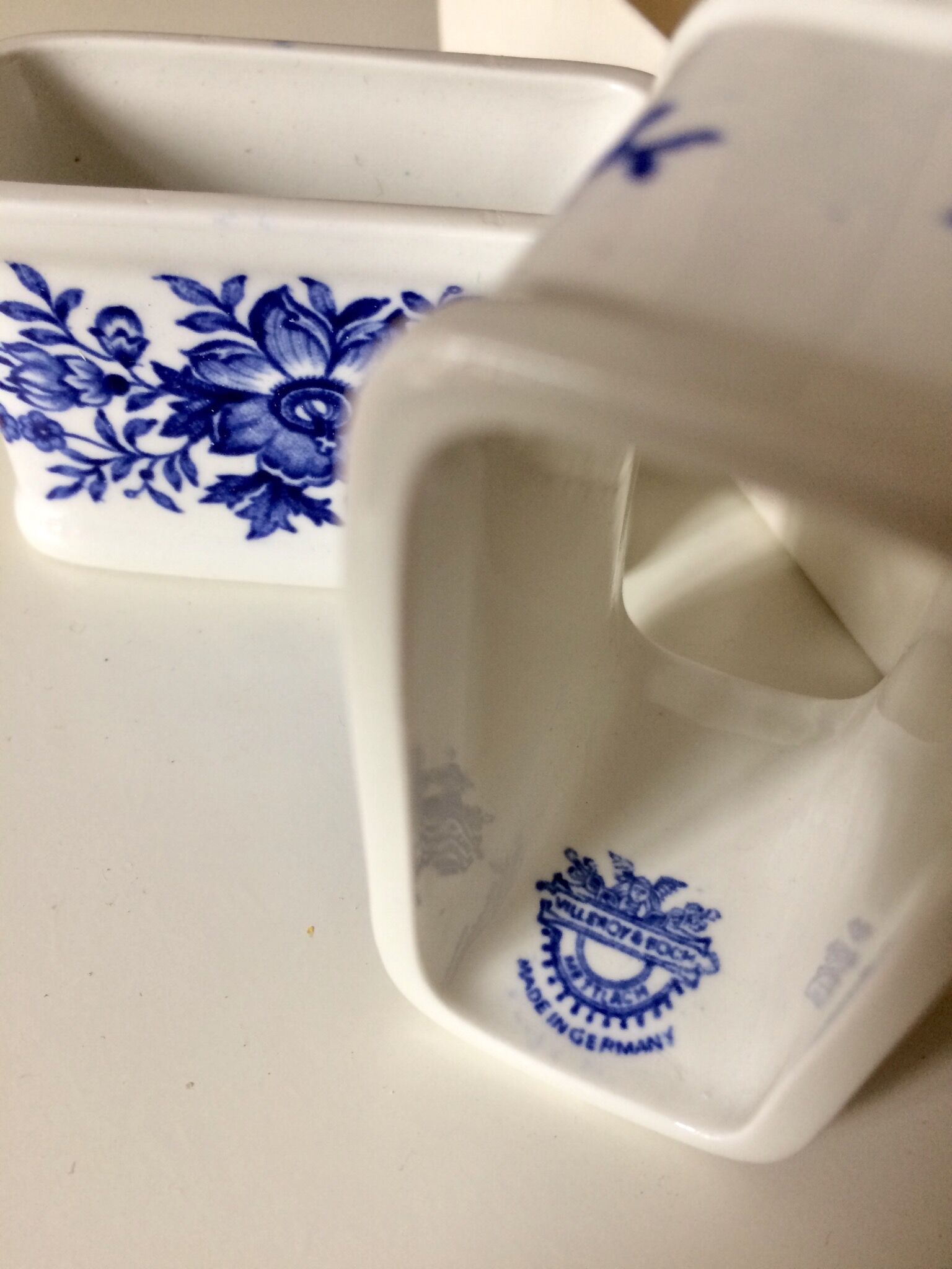3-round case of Villeroy porcelain towel - Boch