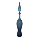 Blue glass carafe