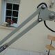 vintage articulated loom magnifying glass lamp atilier