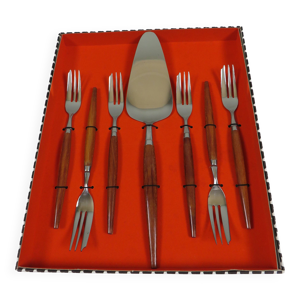 Service à gâteau vintage - inoxydable