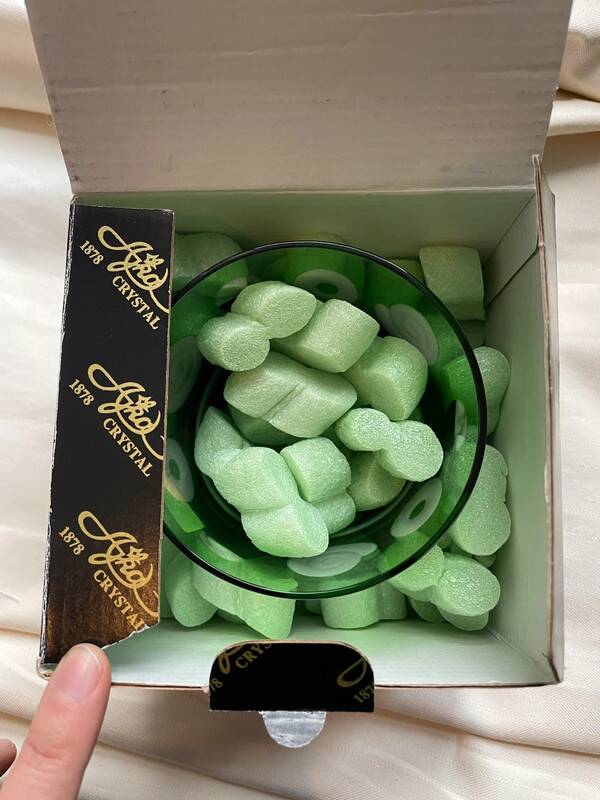 Hungarian Crystal Glass 9.5 cm - New