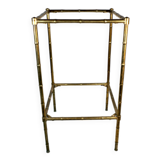 gilded brass side table
