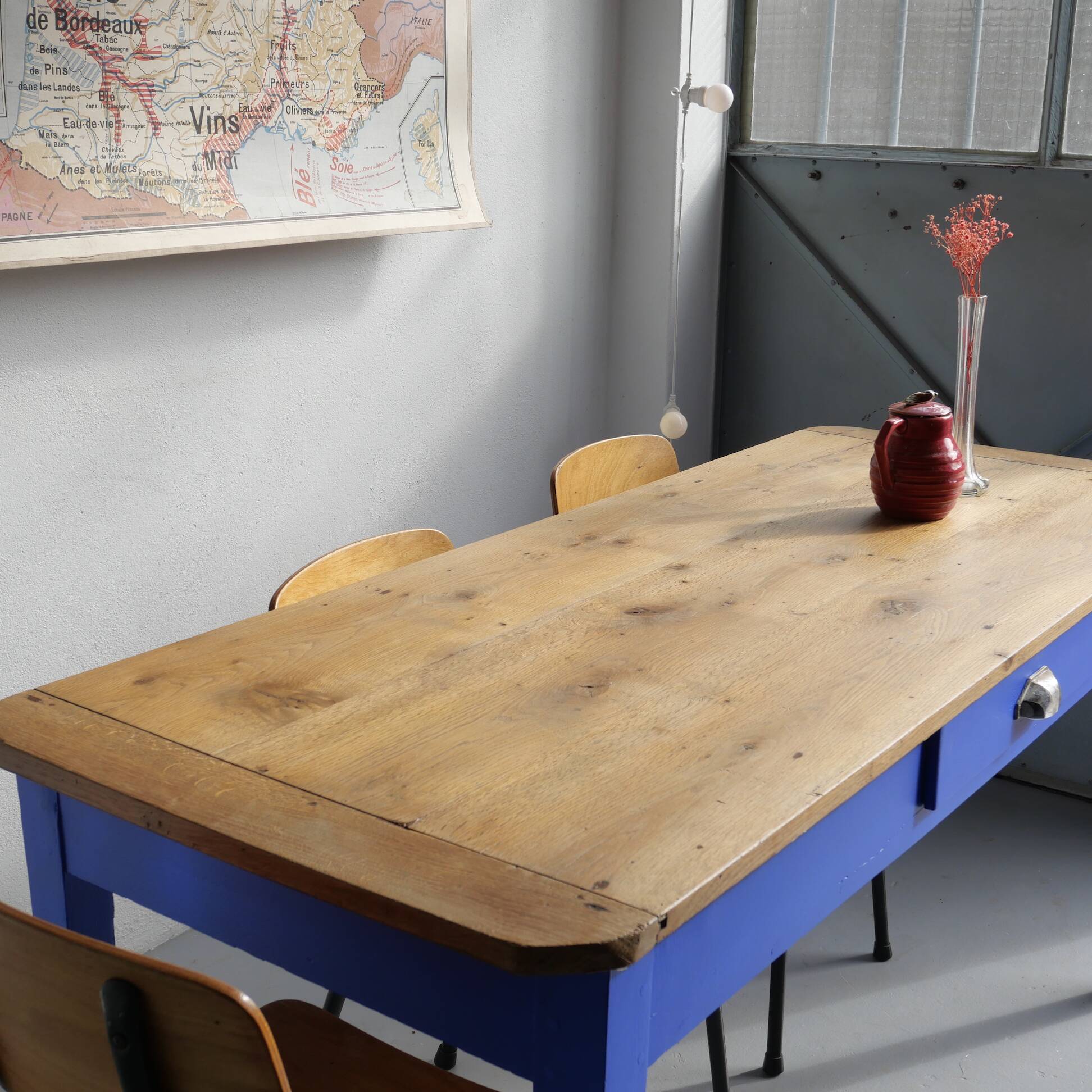 Renovated farmhouse table