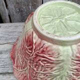 Pink cabbage slip salad bowl