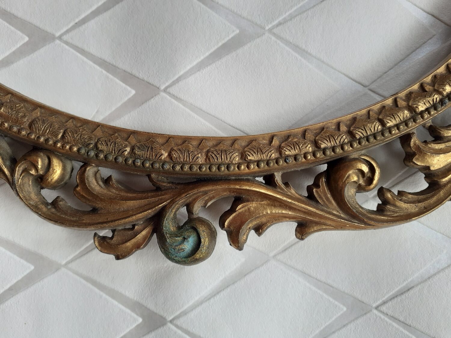 Cadre ovale bronze Brevettato 33 cm