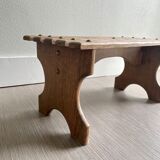 Small wooden bench