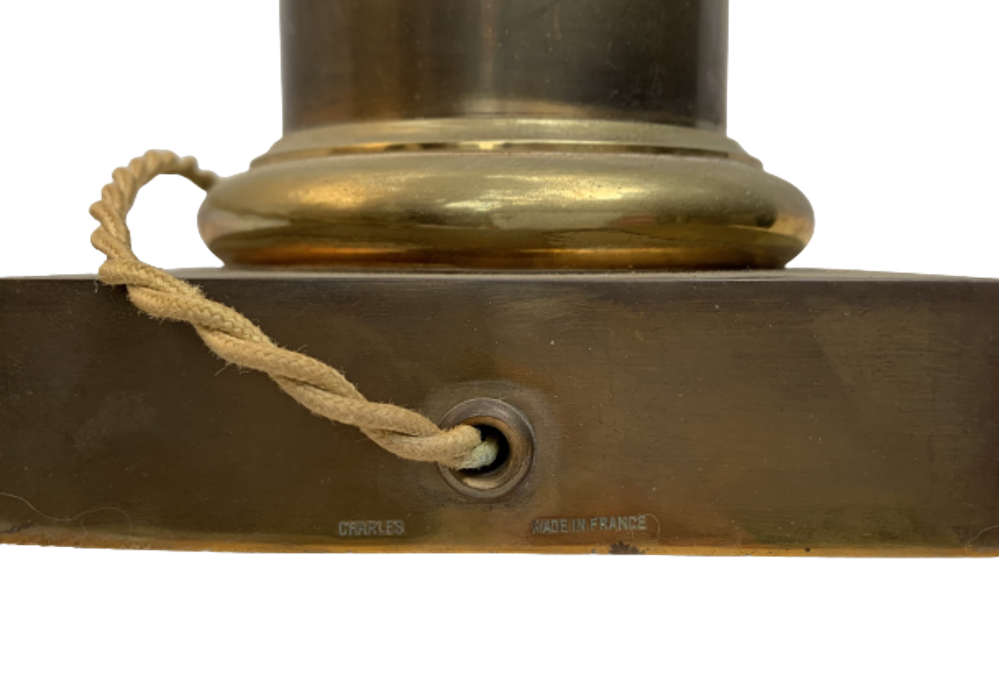 Lampe Charles années 60 modèle Lotus sans abat-jour