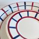 Set of 7 ceramic dishes hbcm béarn france