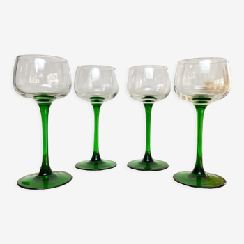 4 glasses Luminarc France vintage