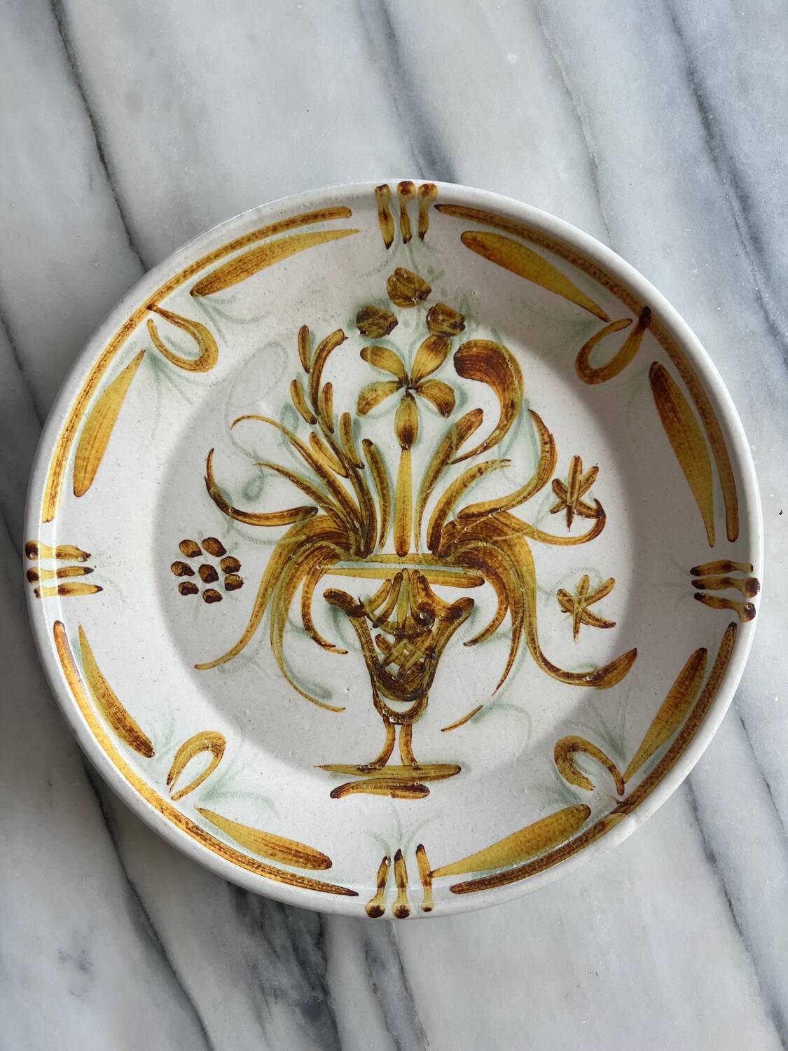 Keraluc Quimper Stoneware Dessert Plates