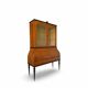 Secretary credenza in marquetry in the Italian Louis XV style from the mid-century, 1960.