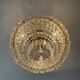 Cascade chandelier with vintage 70s tassels