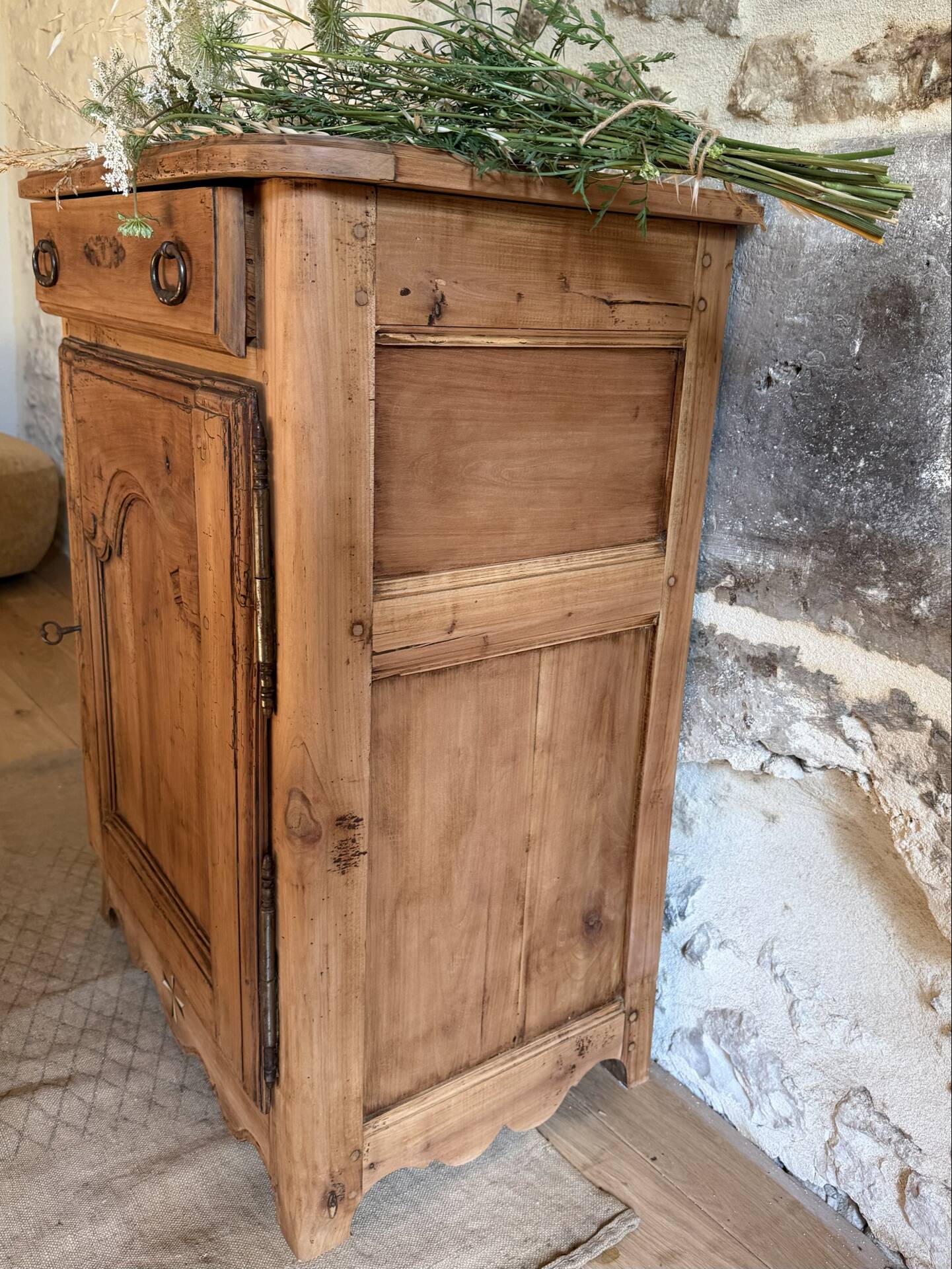 Confiturier, small renovated sideboard