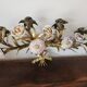 Bronze chandelier wall lights x 2