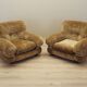 Velour armchair, Italian design, 1970s, production: Italy