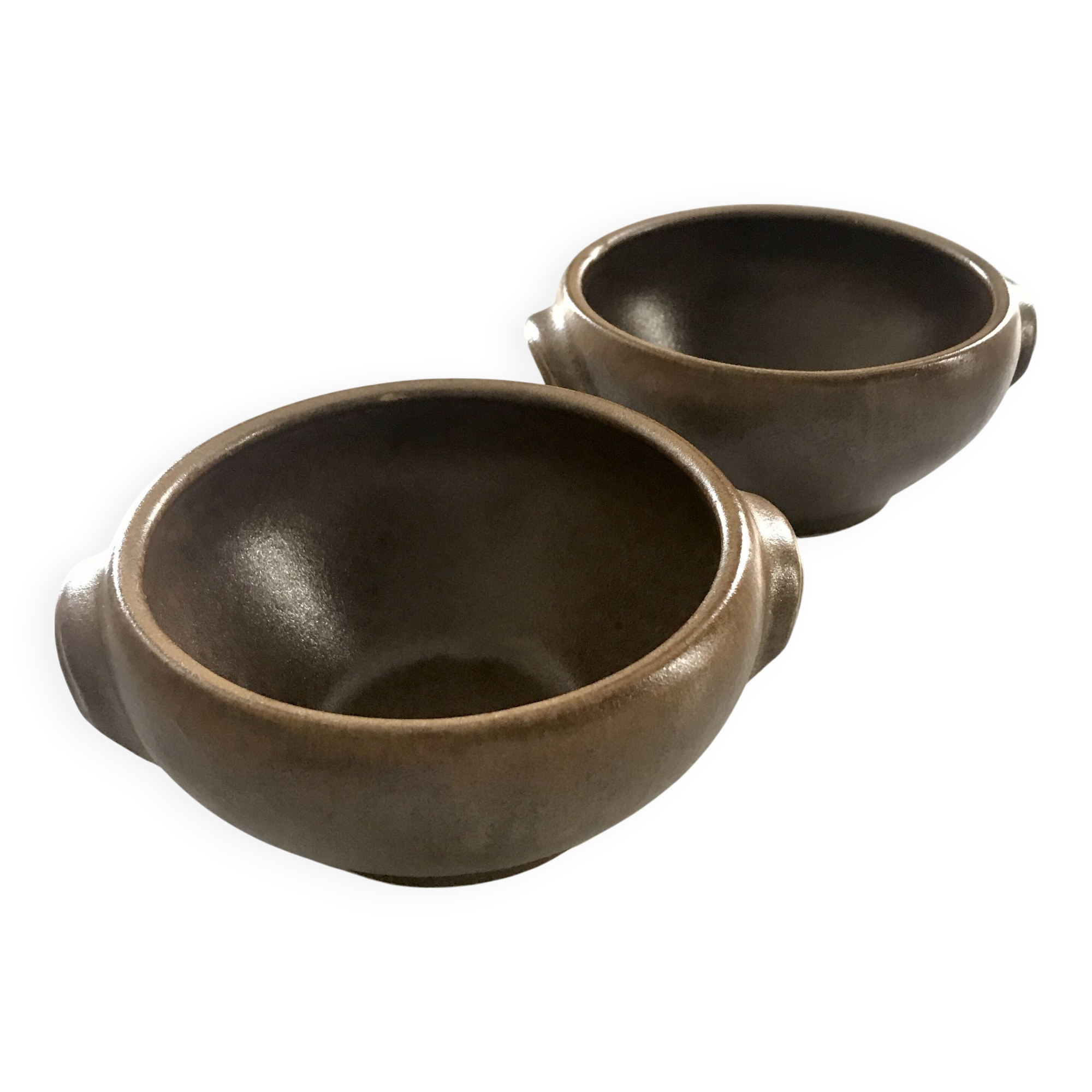 Glazed stoneware bowls