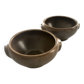Glazed stoneware bowls