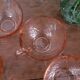 Set of 5 Rosaline Arcoroc coffee cups