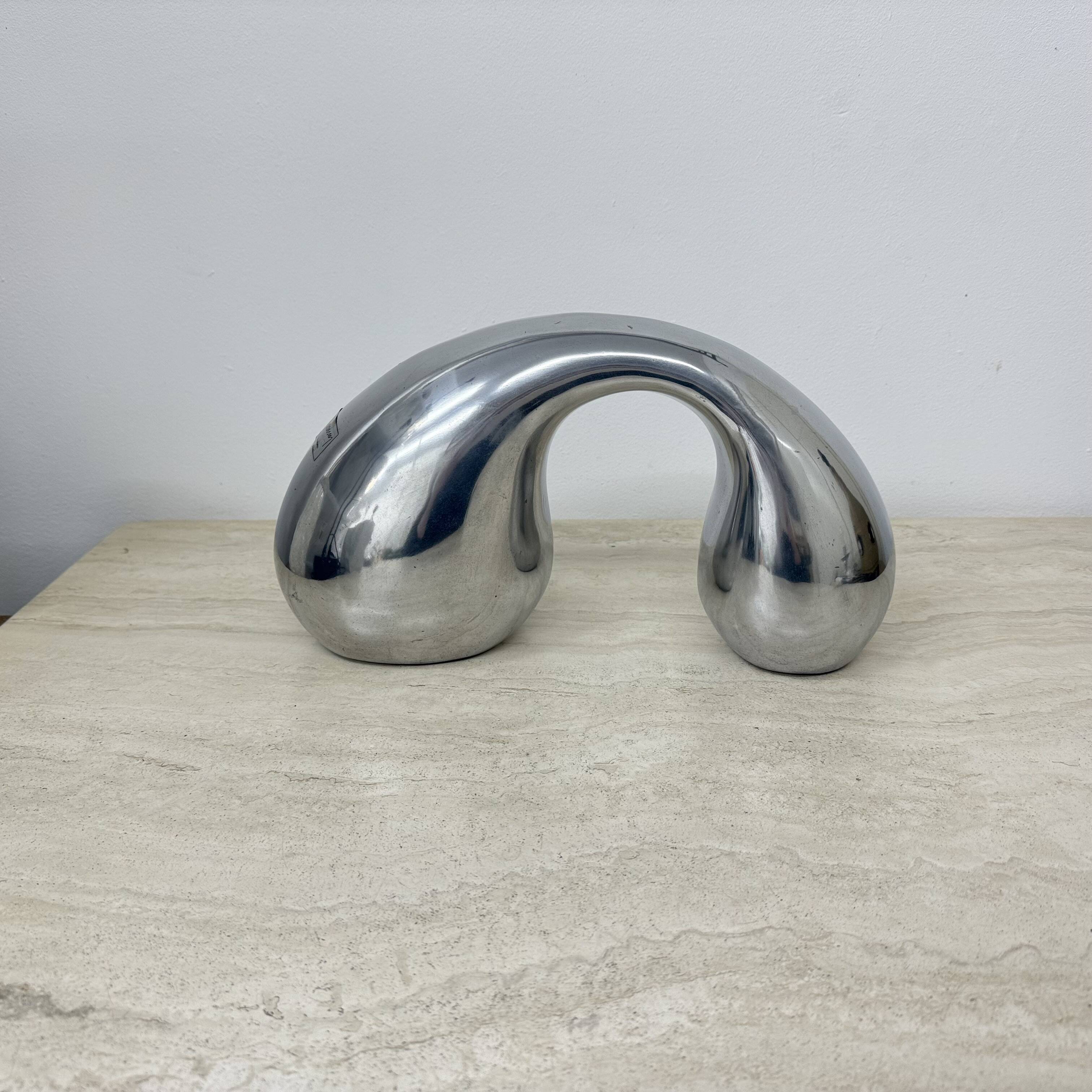Biomorphic Sculpture Object in Aluminum by Eva & Peter Moritz for Ikea, 198