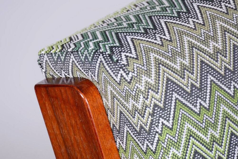 Art Deco Armchair in Beech and Spruce, 1930s