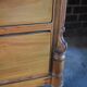 Chest of drawers, made of walnut