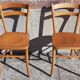 Pair of Luterma bistro chairs