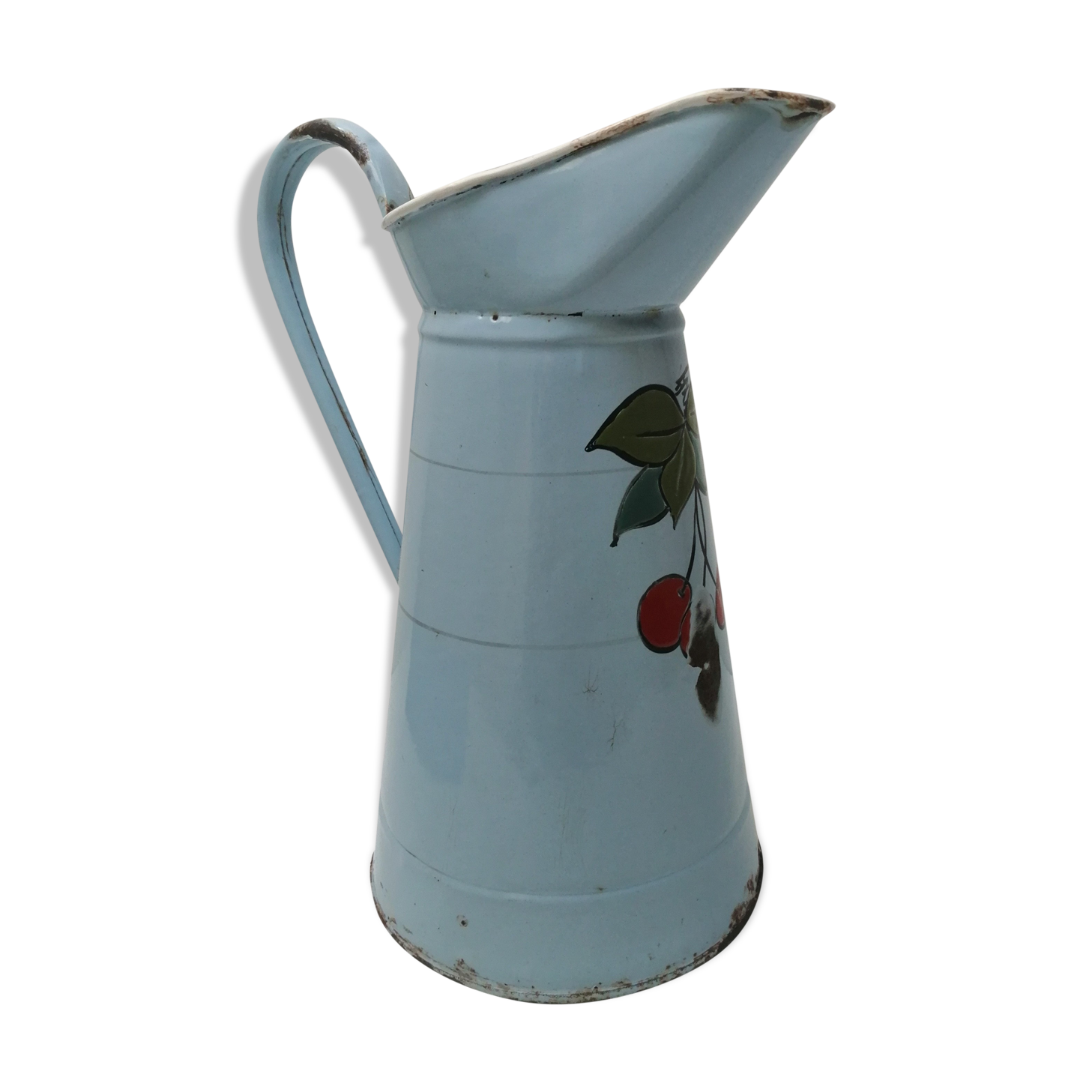 Broc enamelled "cherry"
